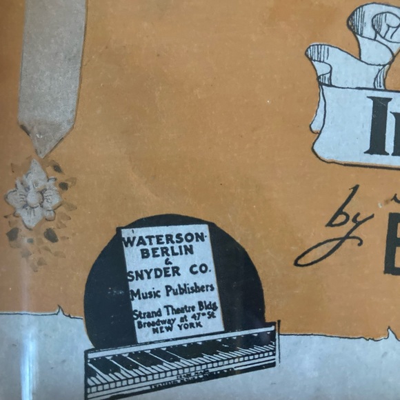 Vintage Irving Berlin Sheet Music - Picture 5 of 5
